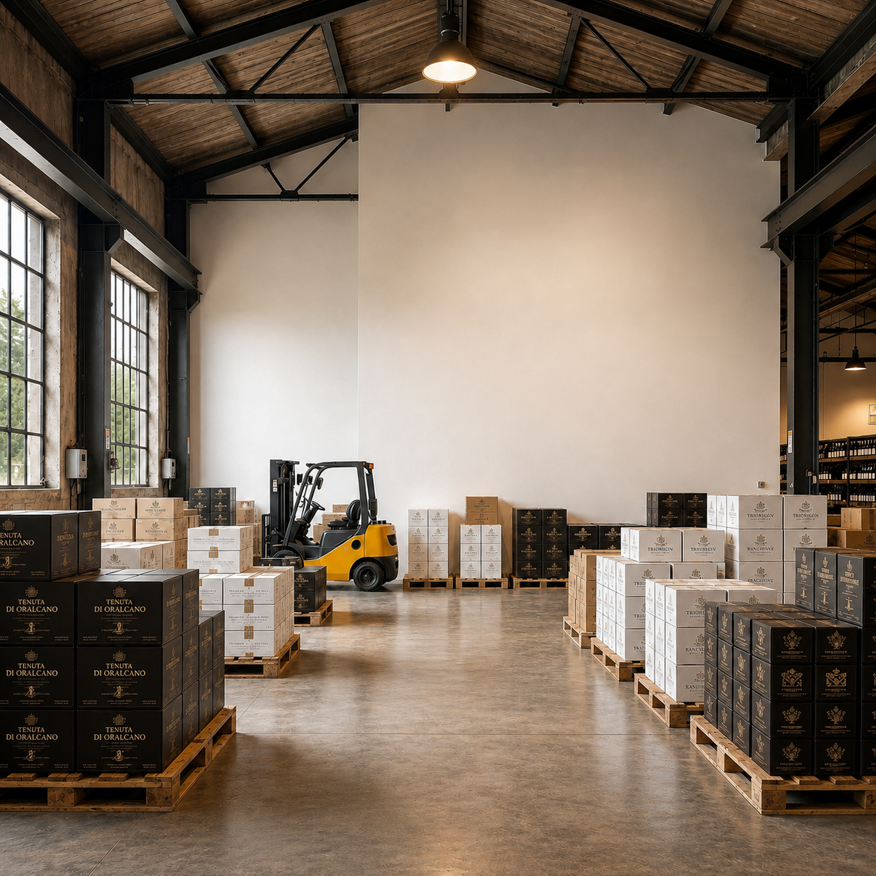 TriOrigin warehouse prepared for premium product handling